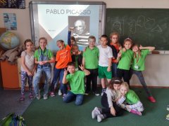 Świetlicowy projekt: Mali artyści wielkiej sztuki