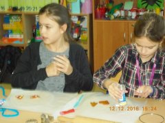 W świetlicy klasy III a ... zapachniało pierniczkami...