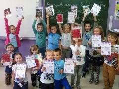 Konkurs plastyczno-czytelniczy w kl. 2b, 2a.