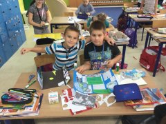 Radość tworzenia lapbooków  w klasie 3d