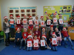 Mikołajki w świetlicy klas 2