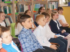 Samorząd Uczniowski na spotkaniach z gośćmi z Anglii