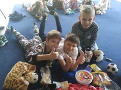 Tydzień Misia w świetlicy klas 3