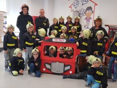 Wycieczka do Jednostki Ratowniczo - Gaśniczej nr 7 we Wrocławiu