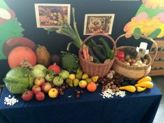 Wystawa Jesienne Plony Naszej Ziemi Ojczystej