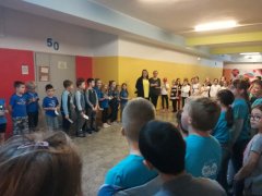 Świetlicowy Festiwal Piosenki Patriotycznej klas 3 i 4