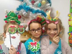 Mikołajki w świetlicach klas 1