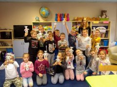 Dzień misia w świetlicach klas 1