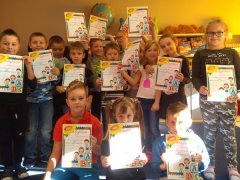 Pasowanie na świetliczaka klas pierwszych