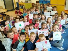 Dzieci listy piszą czyli Marzycielska Poczta u Pierwszaków