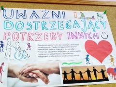 Klasa 6e - uważni i dostrzegający potrzeby innych