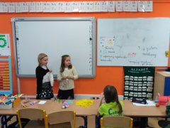 Lekcje uczniowskie w 2C