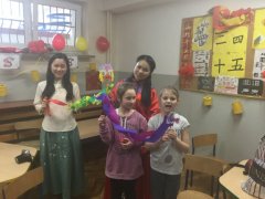 Klasy  3d i  4e świętowały Chiński Nowy Rok