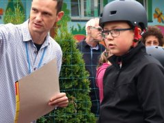 Egzamin praktyczny na kartę rowerową w klasach 4