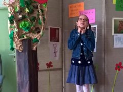 Gabrysia Rotko zdobyła I miejsce w Międzyszkolnym Konkursie Językowym 