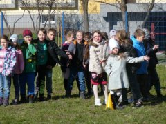 Świetlicowe powitanie wiosny klas 2 na sportowo!