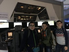 Klasa 5e na wystawie NASA SPACE ADVENTURE