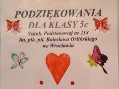 Klasa 5C charytatywnie