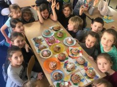 Kulinarny Tłusty Czwartek w klasach 3