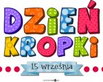 Międzynarodowy Dzień Kropki w grupach świetlicowych klas 3d i 3e
