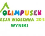 Wyniki wiosennej edycji olimpiady Olimpusek