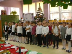 Koncert kolęd  i pastorałek w naszej Świetlicowej Gromadzie.